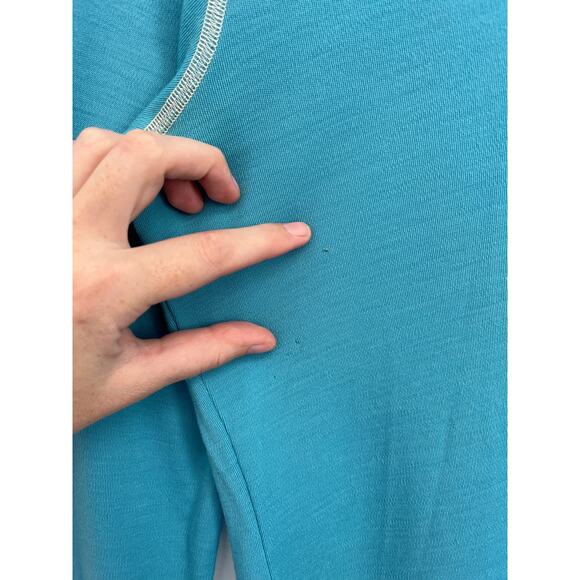 Ibex Merino Wool Fitted Quarter Zip Base Layer Hiking Outdoors FLAWED - Small - Picture 6 of 12